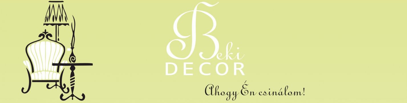 SBeki DECOR - Ahogy Én csinálom!